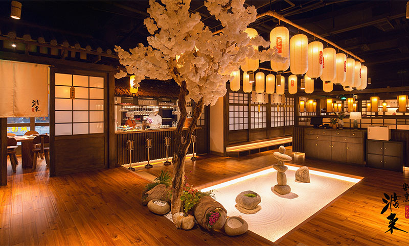150平方的日式料理店设计